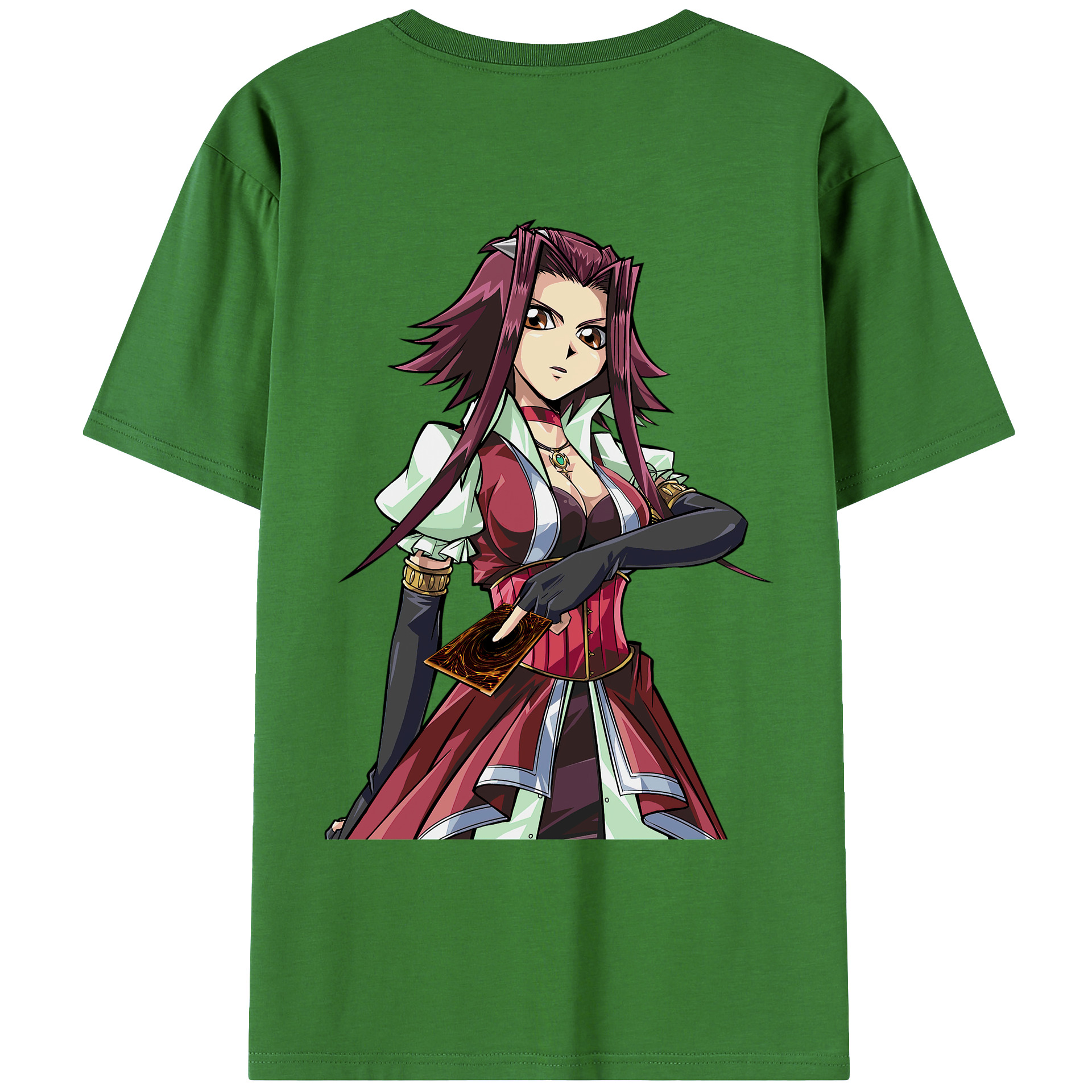 （画像用） 遊☆戯☆王 Yu-Gi-Oh! レディース半袖Tシャツ(バックプリント)